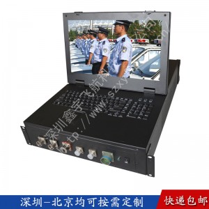 15寸上架式CPCI工業便攜機機箱定制加固筆記殼軍工電腦