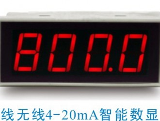 二線制無源型可編程控制4-20mA回路數顯表