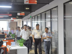 【市場動態】咸寧市領導一行蒞臨億維自動化考察交流！