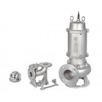 不銹鋼精密鑄造污水污物潛水電泵（國際法蘭）