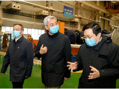 省長尹弘到許繼集團調研指導工作