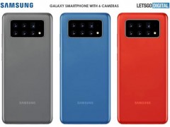 升級版防爆盾，三星橫排6攝手機相機系統(tǒng)專利曝光