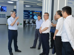 浙江經(jīng)濟和信息化廳廳長徐旭一行蒞臨中控技術(shù)考察交流