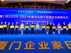 宇電榮膺“廈門龍頭骨干民營企業”稱號！