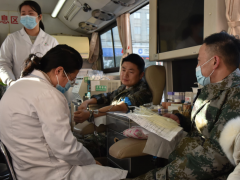 “退役不褪色，熱血見真情”安徽天康組織員工開展應急獻血活動