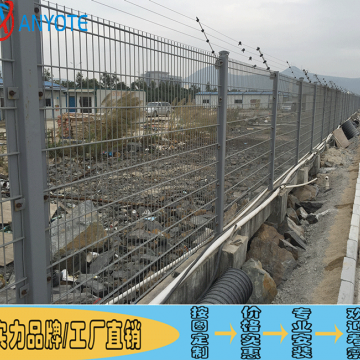 肇慶廠房三折彎護欄網 場地分隔圍欄