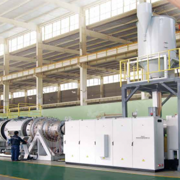 大口徑HDPE實壁管擠出生產線