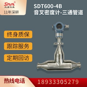 SDT600-4B音叉密度計-三通管道