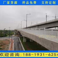 江門河道鐵藝景觀護欄 人行天橋防落水圍欄 橋梁兩側防護欄桿