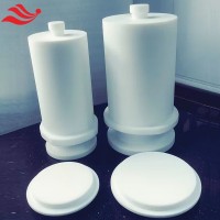 定制PTFE注射器聚四氟乙烯白色針筒痕量分析可用