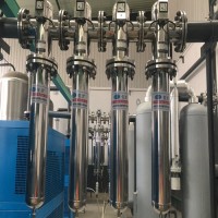 空氣精密過濾器碳鋼不銹鋼材質氮氣氧氣管道精密過濾