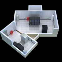 上海拼接屏電視墻|網絡機房|檔案室密集架效果圖制作