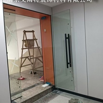 南京門面房玻璃門安裝