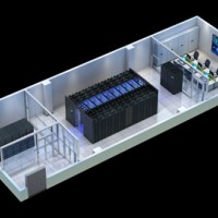 鄭州網絡機房|UPS配電室|監控機房|閘機效果圖制作