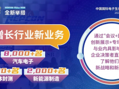 瞄準！超8,000名汽車電子、2,000名半導體封測、2,000名新能源制造買家，助力快速切入三大高增長行業