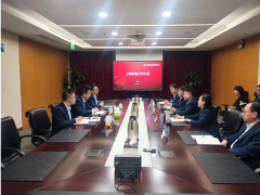集團(tuán)公司黨組成員、副總經(jīng)理雷宏杰一行到上海欣盛調(diào)研